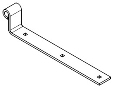 Waelbers Heng MB D14-300mm recht zwart TXT - 10 Stuk(s) - 531208.32