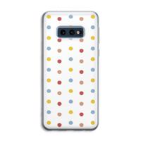 Bollen: Samsung Galaxy S10e Transparant Hoesje - thumbnail