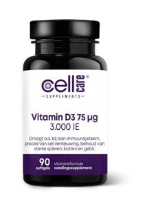 Cellcare Vitamine D3 75mcg 3000IE