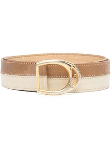 Gucci Pre-Owned ceinture à design patchwork (années 1970) - Tons neutres