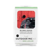 Bubblebee The Outdoor Mic Kit For Røde Lavalier, Black
