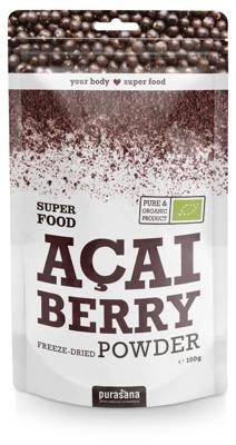 Purasana Poeder Superfoods Super Food Acai Berry Powder 100gr
