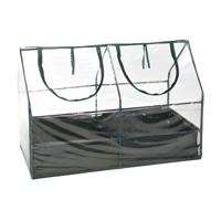 Pro Garden broeikas/kweekkas - 130 x 65 x 85 cm - incl bodem - staal - moestuin - tuinieren