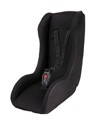 Polisport peuterschaal mini pelican 3-punts mesh zwart