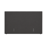2dekans Hoofdbord Basic Antraciet 180 x 100 - Niet in originele verpakking - Achterkant stofschade