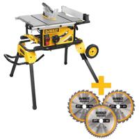DeWALT DWE7492SET Zaagtafel + DWE74911 Rijdbaar onderstel