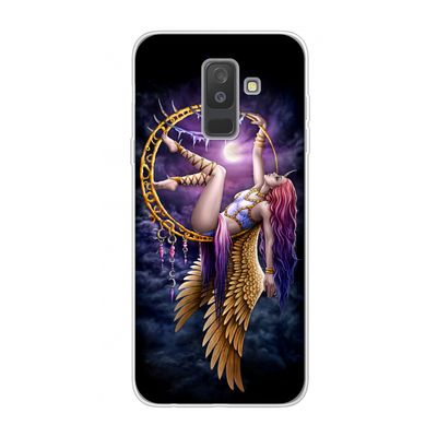Aerial Angel: Samsung Galaxy A6 Plus (2018) Transparant Hoesje