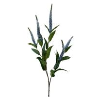 Kunstbloem veronica 52cm blauw