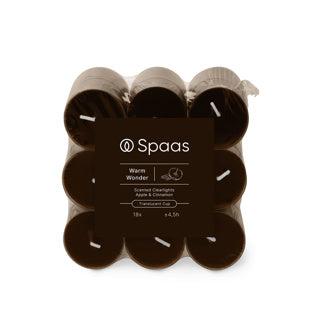 Spaas geurende clearlights blokverpakking x18 4,5u - warm wonder