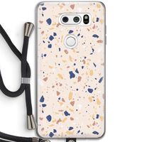 Terrazzo N°23: LG V30 Transparant Hoesje met koord