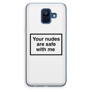Safe with me: Samsung Galaxy A6 (2018) Transparant Hoesje