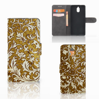 Wallet Case Nokia 3.1 (2018) Barok Goud