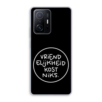 Vriendelijkheid: Xiaomi 11T Pro Transparant Hoesje