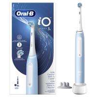 Oral-B elektrische tandenborstel iO3 ice blue - 3 poetsstanden - thumbnail