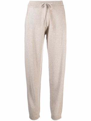Lisa Yang pantalon de jogging à lien de resserrage - Tons neutres