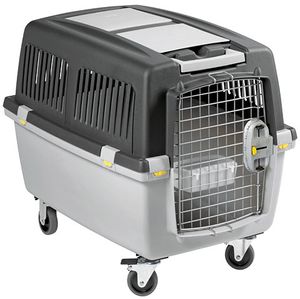 Kerbl 84584 dierendraagtas Vliegtuig-transportbox voor huisdieren