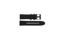 Horlogeband Diesel DZT2016 Leder Zwart 24mm