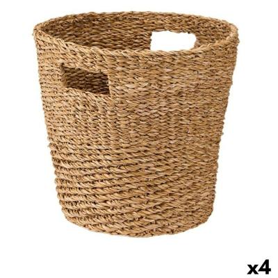 Mand Gift Decor Bruin Zeealgen (4 Stuks)