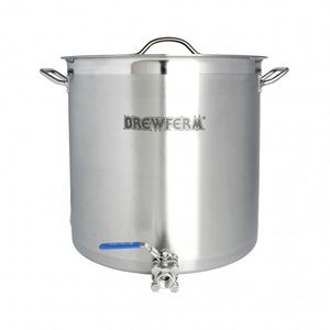 Brewferm brouwketel rvs 50 l met bolkraan (40 x 40 cm)