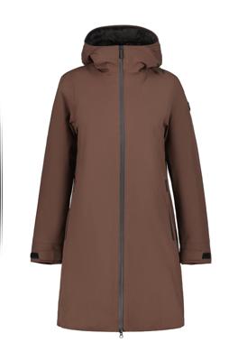 Luhta Iskola Parka Jas Dames Dark Brown 38