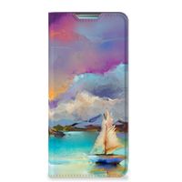 Bookcase Samsung Galaxy A53 Boat