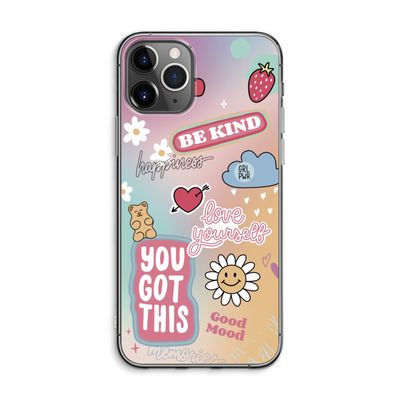 Positivity: iPhone 11 Pro Max Transparant Hoesje