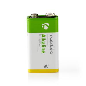 Nedis BAAKLR611BL 9V alkaline batterij 6LR61 (per stuk)