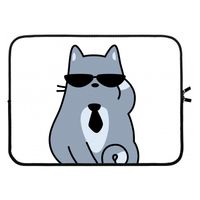 Cool cat: Laptop sleeve 15 inch