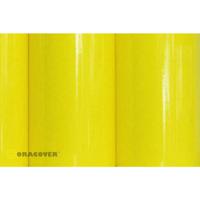 Oracover 82-035-010 Plotterfolie Easyplot (l x b) 10 m x 20 cm Transparant geel (fluorescerend)