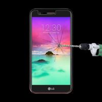 Voor LG K10 (2017) 0 26 mm 9H oppervlaktehardheid Explosieveilig niet-volledig scherm getemperd glas scherm Film