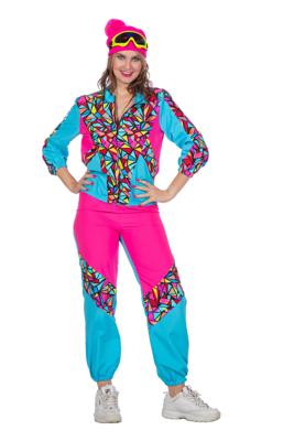 Trainingspak ski neon dames