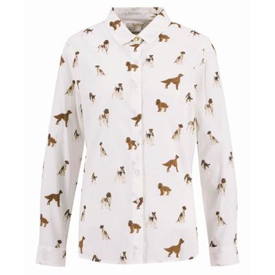 Damesblouse Safari Dog Print -2