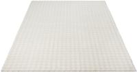 Karpet24 Flow - Knuffelig Bubbeltapijt, Wasbaar & Antislip, Zacht en Onderhoudsvriendelijk, Beige-80 x 300 cm