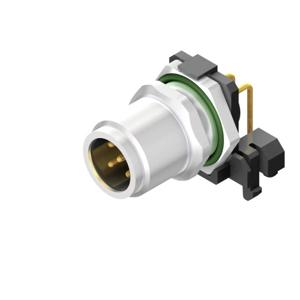 Weidmüller 2423660000 Sensor/actuator inbouwconnector M12 Aantal polen (sensoren): 4 Stekker, inbouw horizontaal 10 stuk(s)