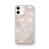Daydreaming becomes reality: iPhone 12 mini Transparant Hoesje