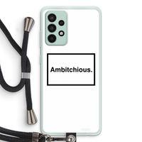 Ambitchious: Samsung Galaxy A52s 5G Transparant Hoesje met koord