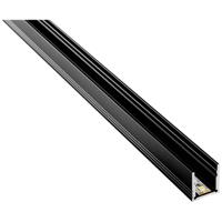 Barthelme 62399101_9005 LED-profiel Aluminium (l x b x h) 1000 x 18.4 x 19.7 mm 1 m