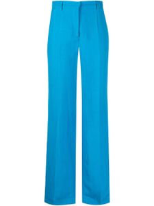 Alberta Ferretti pantalon de tailleur à coupe droite - Bleu