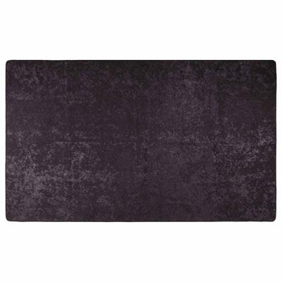 VidaXL Vloerkleed wasbaar anti-slip 120x170 cm antracietkleurig