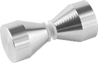 Cornat Knop Douchedeur Conus Edelstaal Rvs - GTK2 Cornat Knop Douchedeur Conus Edelstaal Rvs - GTK2