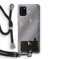 Dans #2: Samsung Galaxy A31 Transparant Hoesje met koord