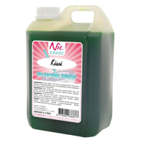 Nic milkshakesiroop kiwi (2 liter)