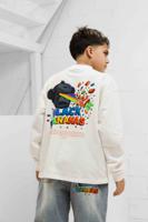 Black Bananas Laser Longsleeve Kids Wit - Maat 152 - Kleur: Wit | Soccerfanshop