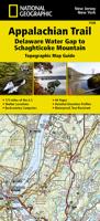 Wandelgids 1508 Topographic Map Guide Appalachian Trail - Delaware Water Gap to Schaghticoke Mountain | National Geographic