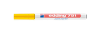 Edding Lakmarker | geel | streepbreedte 1-2 mm ronde punt | 10 stuks - 4-751005 4-751005