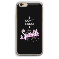 Sparkle quote: iPhone 6 Plus / 6S Plus Transparant Hoesje Sparkle quote: iPhone 6 Plus / 6S Plus Transparant Hoesje