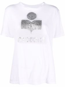 MARANT ÉTOILE t-shirt Zewel à logo imprimé - Blanc