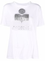 MARANT ÉTOILE t-shirt Zewel à logo imprimé - Blanc