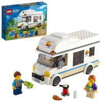 LEGO City 60283 Vakantiecamper, autoset voor jongen of meisje, perfect voor de zomervakantie - thumbnail