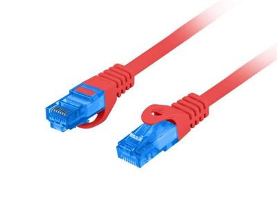 LANBERG PATCHKABEL S/FTP CAT.6A 1M ROOD LSZH